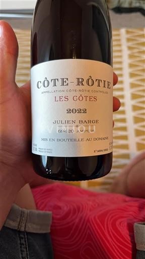 Valle del Ródano Côte-rôtie Julien Barge Les Côtes 2022
