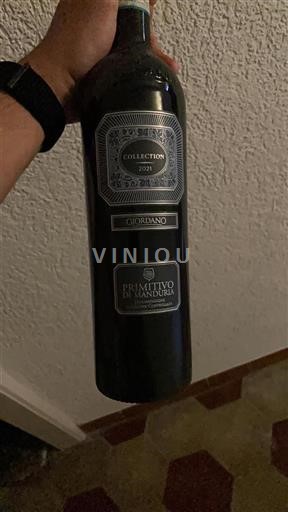 Apulia Primitivo di Manduria Giordano Collection 2021