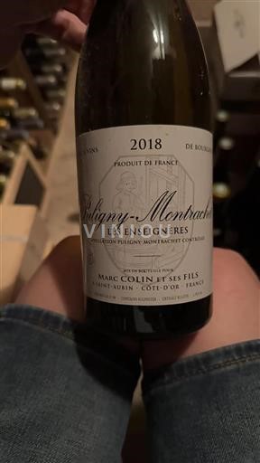 Borgoña Puligny-Montrachet Marc Colin et ses Fils Les Enseignères 2018