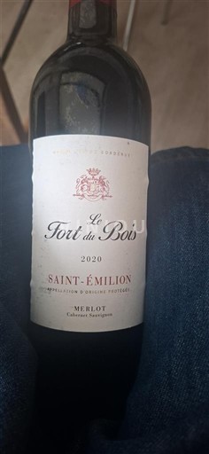 Bordeaux Saint-Émilion Grand Cru Le Fort du Boïs 2020