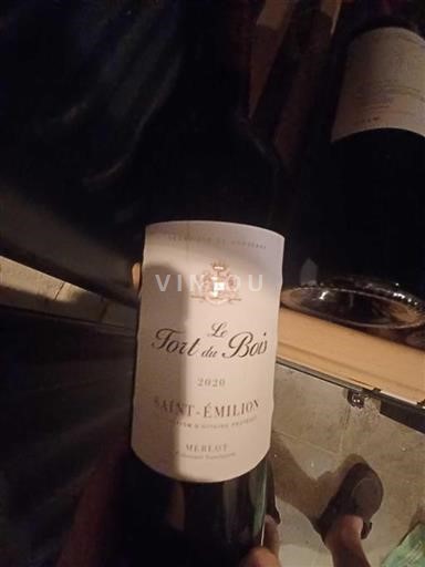 Bordeaux Saint-Émilion Grand Cru Le Fort du Boïs 2020