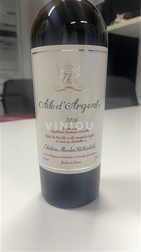 Bordeaux Château Mouton Rothschild Aile d'Argent 2016