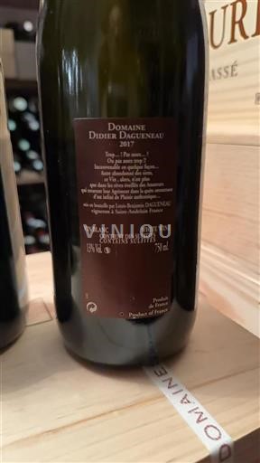 Loirevallei Pouilly-fumé Domaine Didier Dagueneau 2017