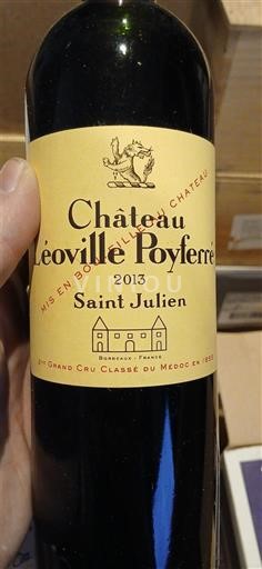 Burdeos Saint-Julien Grand Cru Château Léoville Poyferré 2013