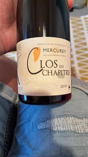 Bourgogne Mercurey Clos du Chapitre 2019