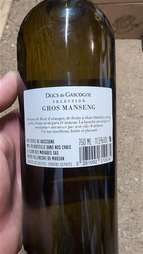 Sud-Ovest Côtes de Gascogne Ducs de Gascogne Sélection 2023