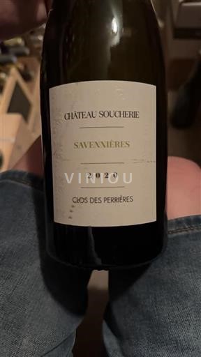 Loirevallei Savennières Château Soucherie Clos des Perrières 2020