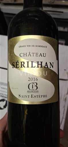 Bordeaux Saint-Estèphe Cru Bourgeois Château Sérilhan 2016