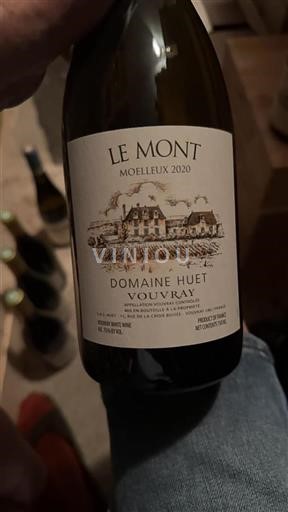 Údolí Loiry Vouvray Domaine Huet Le Mont 2020