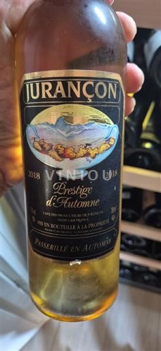 Sud-Ovest Jurançon Cave des Producteurs de Jurançon Prestige d'Automne 2018