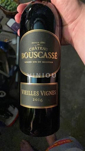 Südwestfrankreich Madiran Château Bouscassé Vieilles Vignes 2016