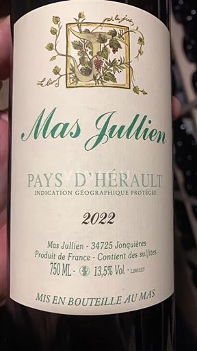 Languedoc Niet gespecificeerd Mas Jullien 2022