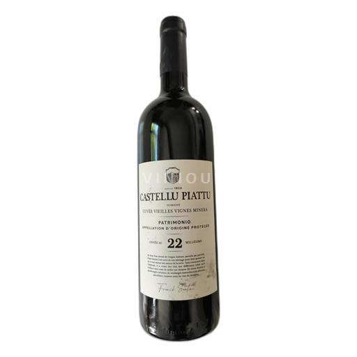 Corsica Patrimonio Castellu Piattu Vieilles Vignes Minera 2022