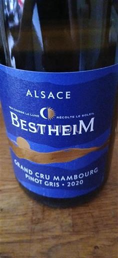 Alsácia Não especificado Grand Cru Bestheim Grand Cru Mambourg Pinot Gris 2020
