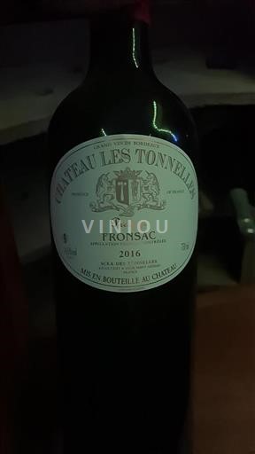 Bordéus Fronsac Château Les Tonnelles Prestige 2016