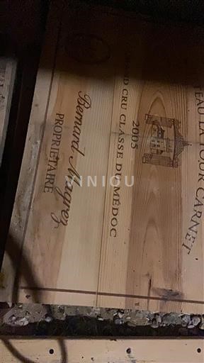 Vin Rouge sec Château La Tour Carnet 2005 France Bordeaux Haut-Médoc AOC Grand Cru