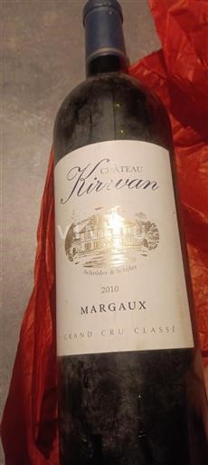 Burdeos Margaux Grand Cru Château Kirwan 2010