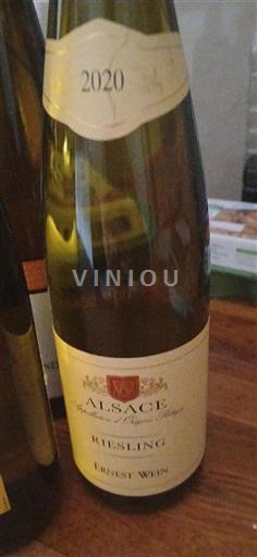 Alsace Grand Cru Ernest Wein 2020