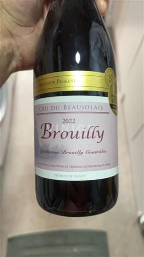 Beaujolais Brouilly Maison Augustin Florent 2022