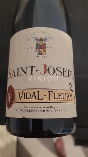 Rhônen laakso Saint-Joseph Vidal-Fleury Ei vuosikertaa