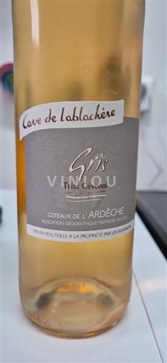 Alpen en Rhônevallei Coteaux de l'Ardèche Cave de Lablachère Gris Trias Cévenol 2015