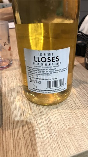 Languedoc ja Roussillon Katalonianrinteet Les Petites LlOSES Ei vuosikertaa