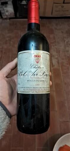 Bordéus Moulis-en-Médoc Château Bel-Air Lagrave 1997