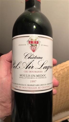 Bordeaux Moulis-en-Médoc Château Bel-Air Lagrave 1997
