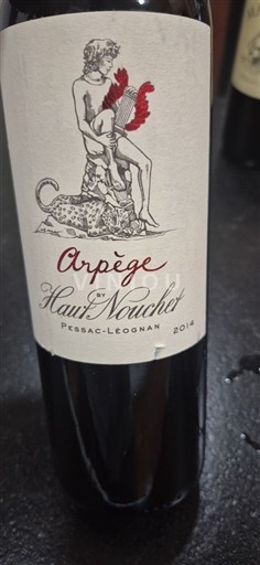 Bordeaux Pessac-Léognan Haut Nouchet Arpège 2014