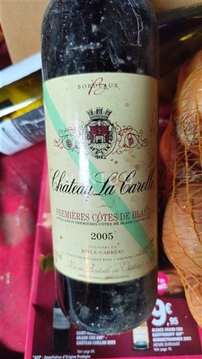 Bordeaux Ikke specificeret Château La Carelle 2005