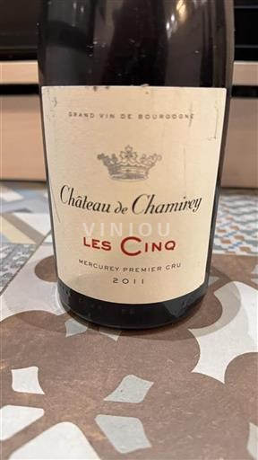 Burgundy Mercurey Premier Cru Chamirey Les Cinq 2011