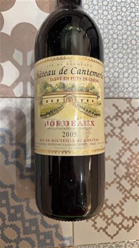 Bordeaux Château Cantemerle 2005