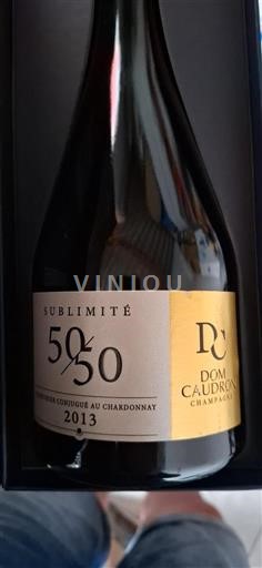 Champagne Sâm-panh Dom Caudron 50/50 Sublimité 2013