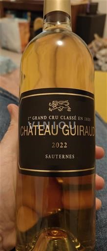 Bordeaux Sauternes Grand Cru Château Guiraud 2022
