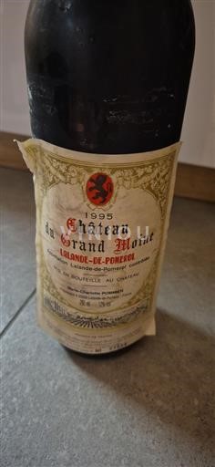 Bordeaux Lalande-de-Pomerol Château Grand Moine 1995