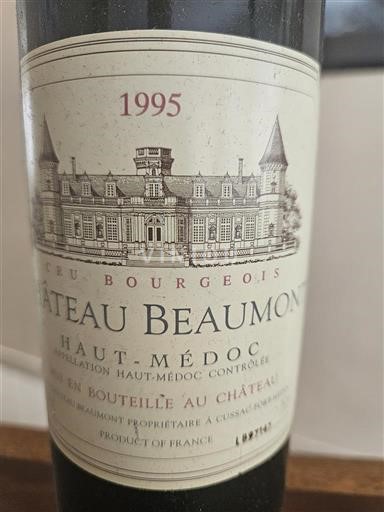 Bordeaux Haut-Médoc Cru Bourgeois Château Beaumont 1995