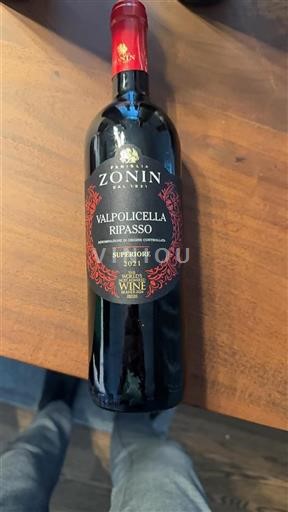 Veneto Valpolicella Ripasso Zonin Valpolicella Ripasso Superiore 2021