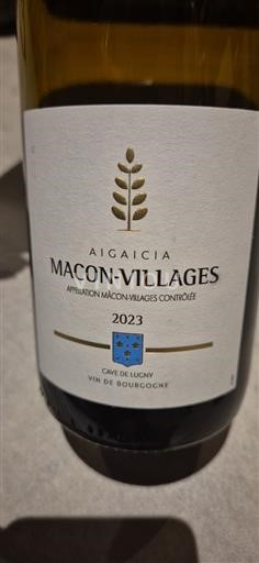 Burgund Mâcon und Mâcon-Dörfer Cave de Lugny Aigaicia 2023