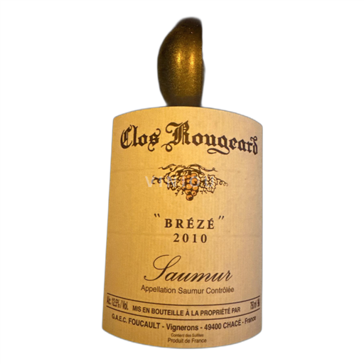Vallée de la Loire Saumur Clos Rougeard Brézé 2010