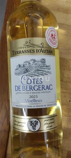 South West Côtes de Bergerac Terrasses Autan 2023