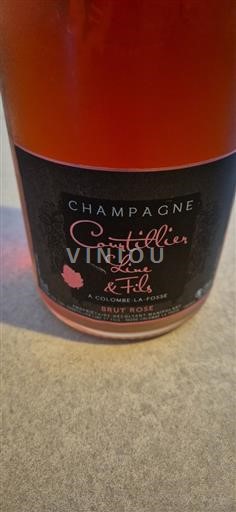 Champagne Champagner Courtillier Line et Fils Brut Rosé 2022