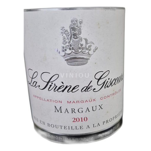 Bordeaux Margaux Château Giscours La Sirène de Giscours 2010
