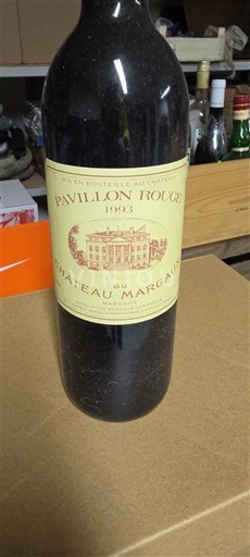 Bordeaux Margaux Château Margaux Pavillon Rouge 1993
