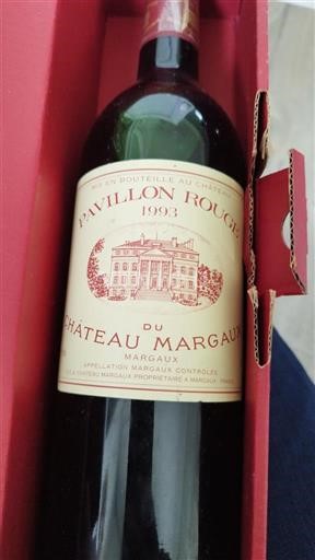 Bordeaux Margaux Château Margaux Pavillon Rouge 1993