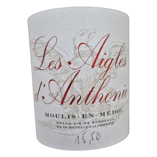 Bordeaux Moulis-en-Médoc Les Aigles d'Antonic Niet-geïntegreerd
