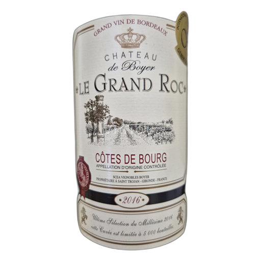 Bordeaux Château Boyer Le Grand Roc 2016