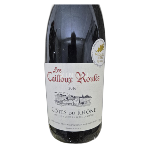 Údolí Rhôny Côtes-du-Rhône Caves Saint Ronain Les Cailloux Roulés 2016
