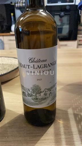 Burdeos Pessac-Léognan Château Haut-Lagrange 2023