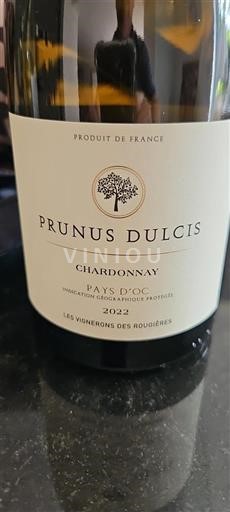 Languedoc og Roussillon Pays d'Oc Les Vignerons des Rougières Prunus Dulcis 2022