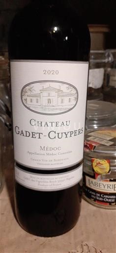 Bordeaux Médoc Château Gadet-Cuyper 2020